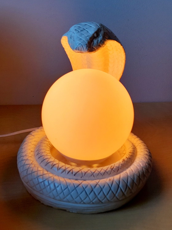 Image 1 of Avobin slangenlamp, 1970
