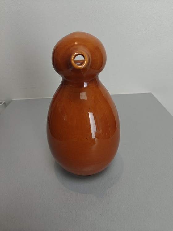 Image 1 of Cruche Lampet brun rouille