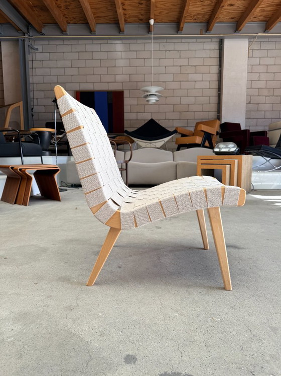 Knoll Risom lounge chair, Jens Risom, Sillas y sillones, Textil, Madera, Beige (foto 4 de 13)