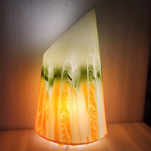 Vintage asymmetrical lamp, Zwiesel, 1960s-70s