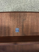 Tavolino vintage in teak Louis van Teeffelen per Wébé