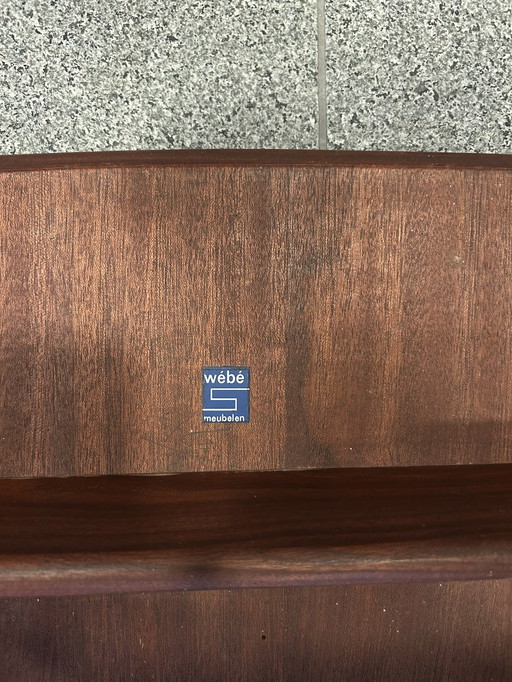 Vintage Salontafel Teak Louis van Teeffelen voor Wébé