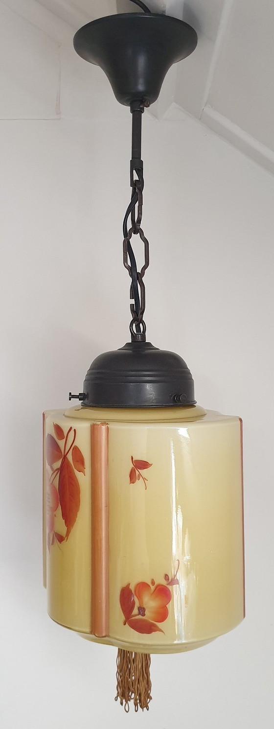 Image 1 of Lampada a sospensione Art Déco