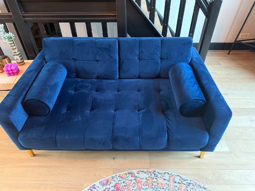 2-seater sofa Bali velvet