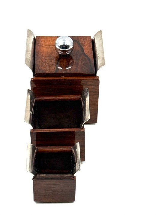 Image 1 of Set asbakken uit het midden van de 20e eeuw, Ico Parisi, Italië, jaren 60.