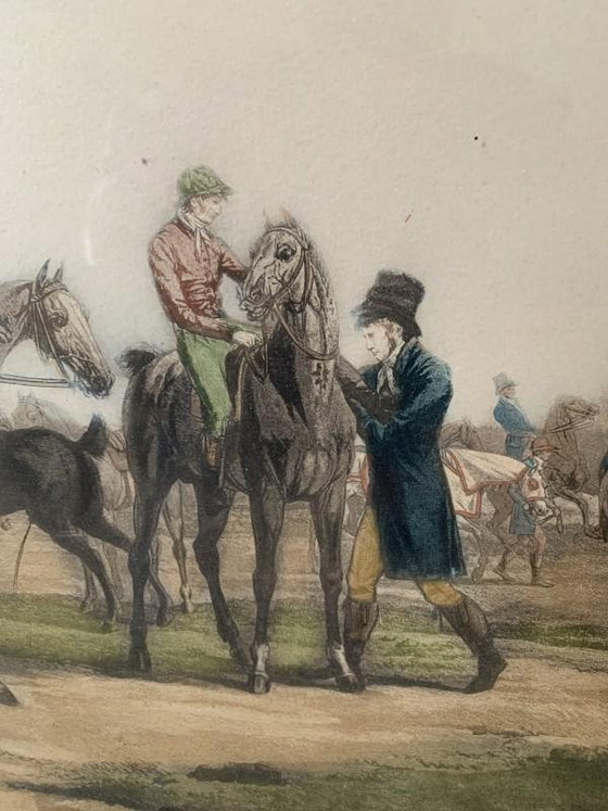 Carle Vernet, Partenza di sette cavalli, Incisione, Fine 1800 – Litografie e stampe (photo 7 of 15)