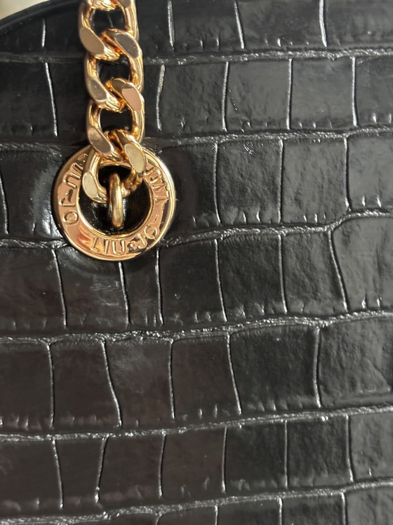 Borsa Nera Tracolla Dorata Liu Jo – Borse a tracolla, Leather, Metal (photo 7 of 13)