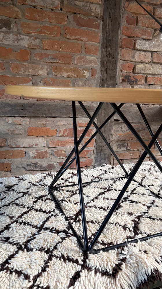Image 1 of Mesa de reuniones original Thonet con estructura Eiffel de madera de haya, años 70, Glen Oliver Löw