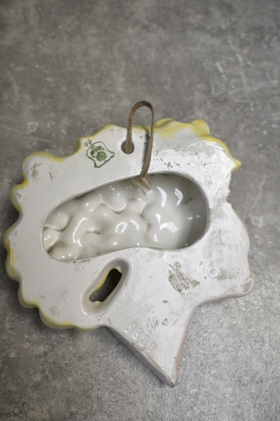 Maschera da parete Art Déco di Max Roesler Anni '30 – Decorazioni murali, Ceramic (photo 6 of 7)