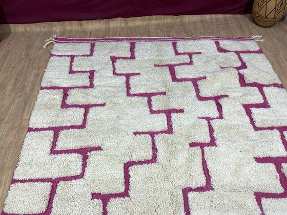 Handgefertigter marokkanischer Teppich 200cm x 300cm – Teppiche & Läufer, Wool, Modern (photo 5 of 7)