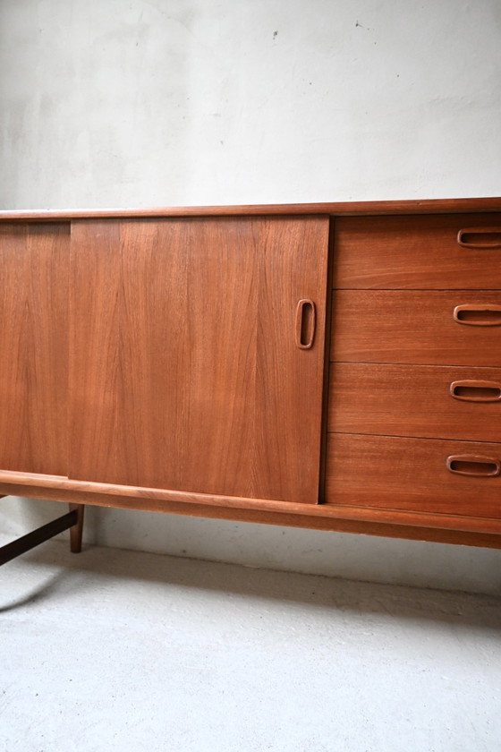 Credenza bassa vintage in teak Omer Lefèvre Utrecht 200 – Credenze, Legno (photo 5 of 15)