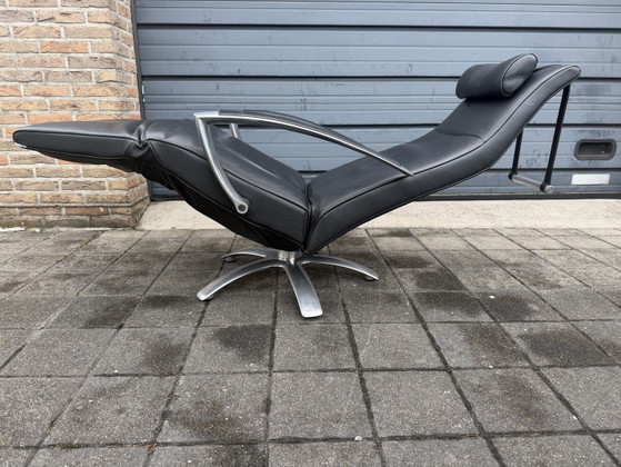 Image 1 of Recente Jori Brainbuilder relax zwart leder, medi, mono-move