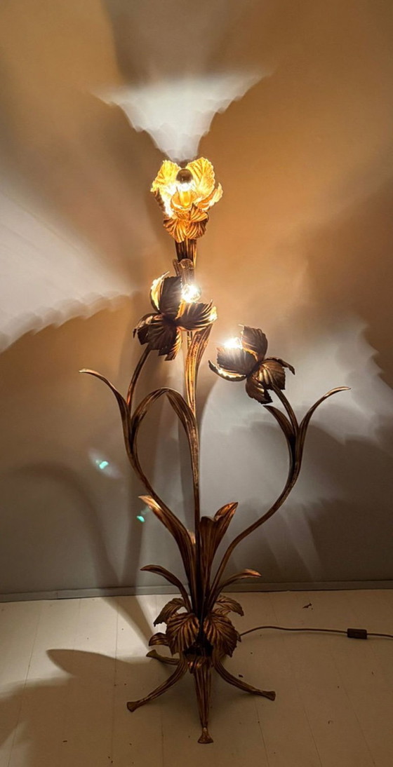 Image 1 of Floor lamp by Hans Kögl, Hollywood Regency, 1970s