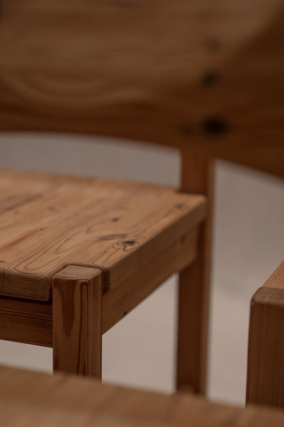 Image 1 of Set di sedie da pranzo minimaliste di Ilmari Tapiovaara