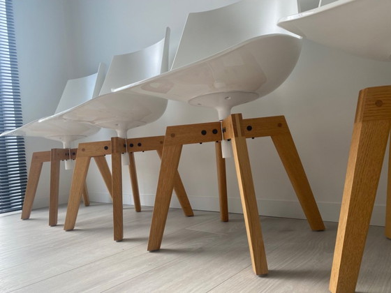 Image 1 of 4x Sedie Itala Flow in MDF