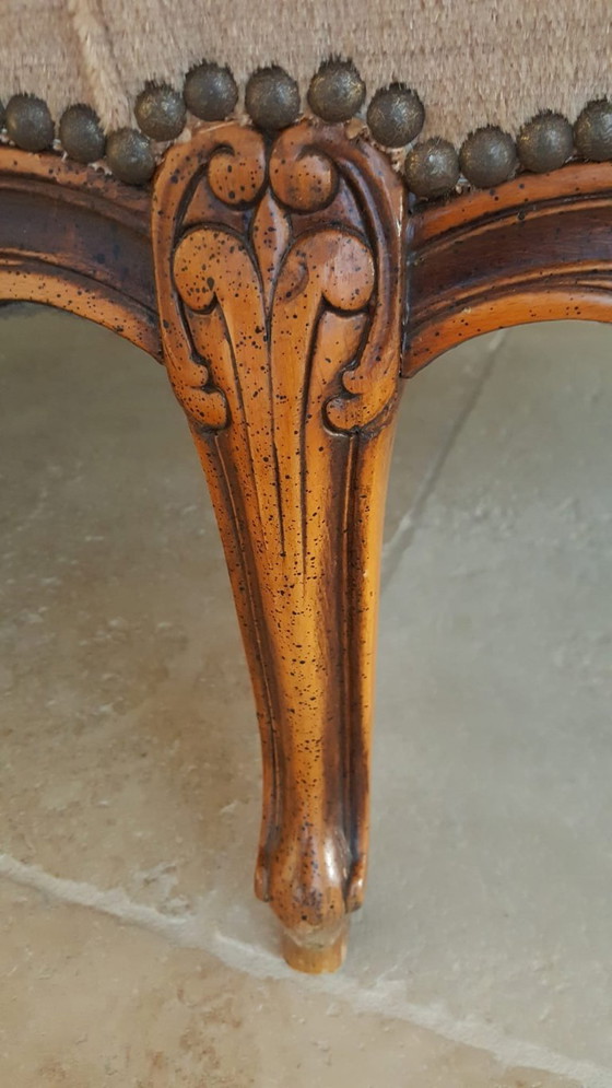 Image 1 of Divano Luigi XV 3 posti + 2 poltrone