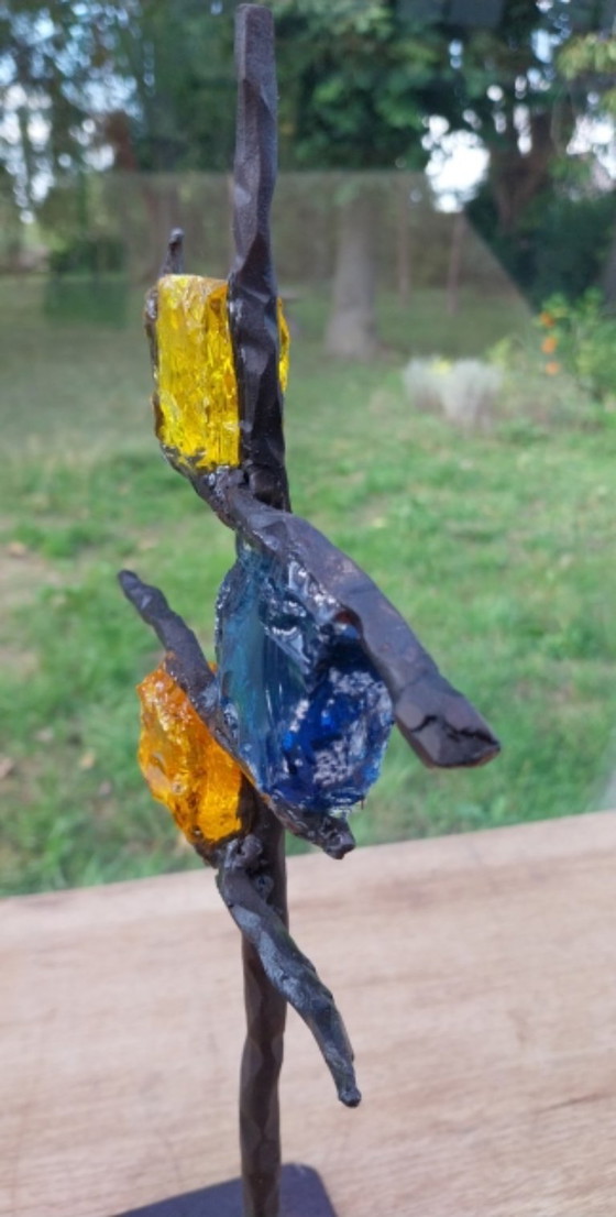 Flos Vitae – JLB, Sculptures, Glass, Iron (photo 3 of 10)