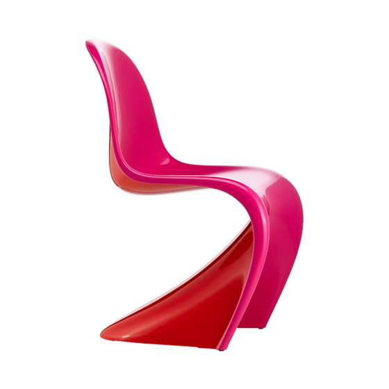 Image 1 of Panton Chair Duo Pink Magenta/ Pink Classic Red Edizione limitata 999 ex.