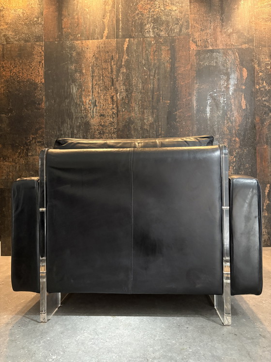 Image 1 of SET 2 Midcentury fauteuil en 2-zits bank Jaren 80