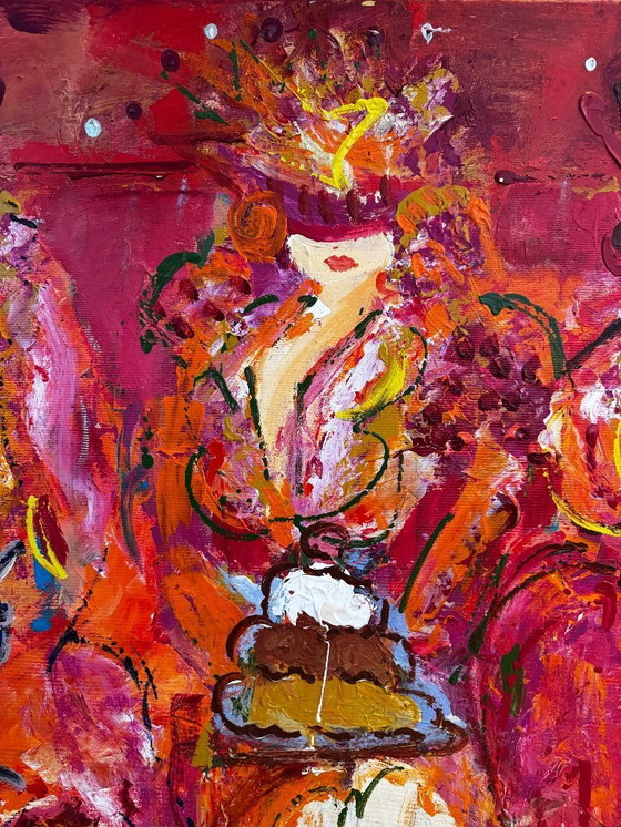 Image 1 of Dipinto Le signore di Nancy Lohuis 108 x 157