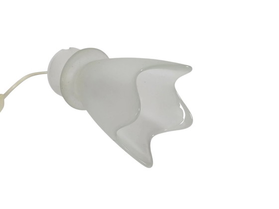 Image 1 of Tulpenleuchte – mattiertes Glas – 2 Tischlampen – Deutschland – 3. Viertel des 20. Jahrhunderts