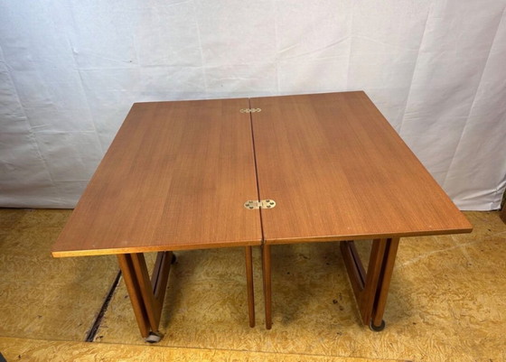 Image 1 of Mid Century Retro Teak Coffee Table / Nest of Tables by McIntosh Circa 1960  A stunning and highly practical mid century modern 