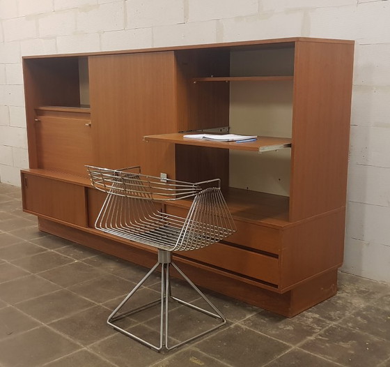 Mobile da parete Topform stile XL anni '70 – Armadi a muro, Glass, Metal (photo 2 of 21)