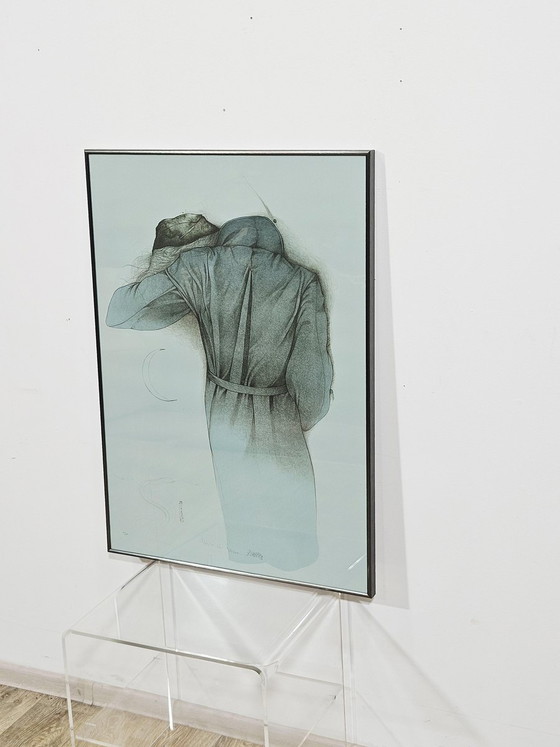 Bruno Bruni, Chiaro di Luna, 1987, Litho, Ingelijst – Litho's & Zeefdrukken (photo 14 of 18)