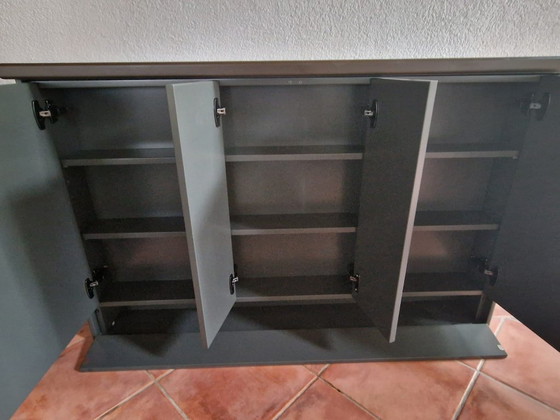 Image 1 of Mobile TV di design con sollevatore TV e TV Samsung (nuovo)