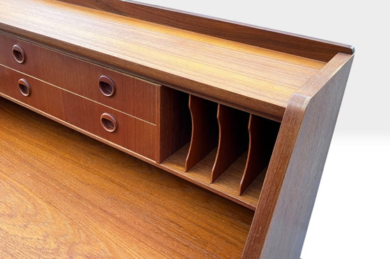 Gunnar Nielsen Tibergaard Secretary Desk – Danish Mid-Century Design – Wood (photo 9 of 15)
