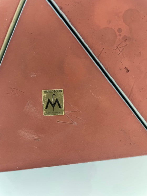 Image 1 of Set di 6 ciotole piramidali fatte a mano – Maredsous