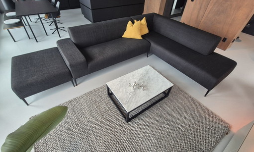 Canapé d'angle et pouf Koozo Design – Design belge – Très confortable – zithoek, Wool