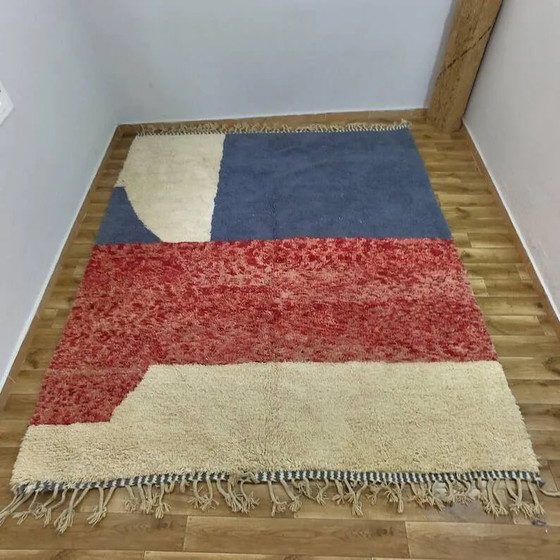 Tappeto marocchino ecru con motivi colorati 250cmx350 – Tappeti, Wool, Bohemian (photo 9 of 9)