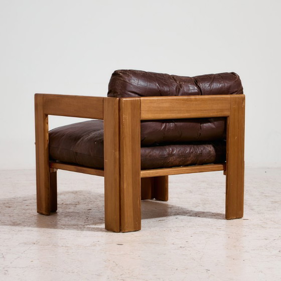 Image 1 of MK8962 Leren bankstel, set van 5