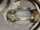 Wandlamp brons en glas 5 stuks. Handgemaakt door Vladimir ( kunstenaar uit Rotterdam) Zeer decoratief.