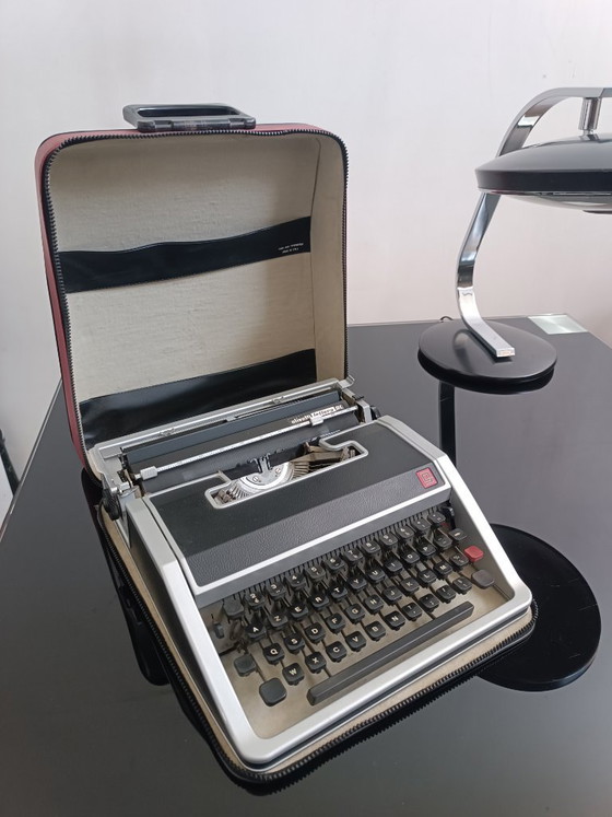 Macchina da Scrivere Lettera DL di E. Sottsass Olivetti 1965 Coppola Il Padrino – Scrivanie, Metal, Plastic (photo 5 of 19)