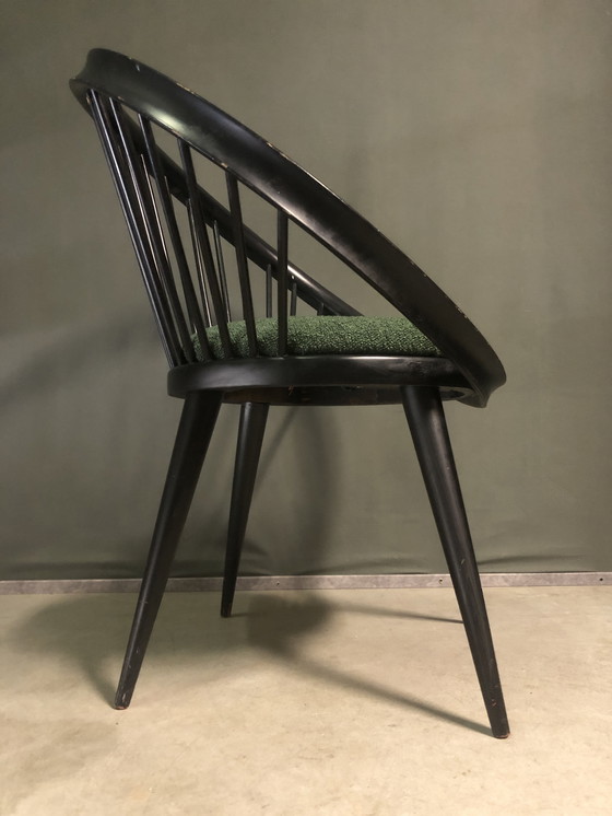 Image 1 of 1950S Yngve Ekström Circle Chair For Swedese 