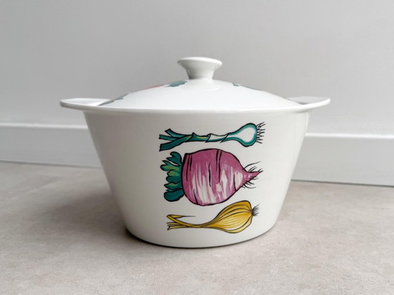 1x Large Vintage Villeroy & Boch Primabella Covered Dish - Vegetable – Crockery, Ceramic (photo 4 of 6)