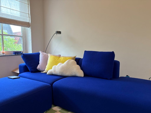 HAY Mags Low Armrest Sofa | 2.5-Seater with Lounge End + Ottoman