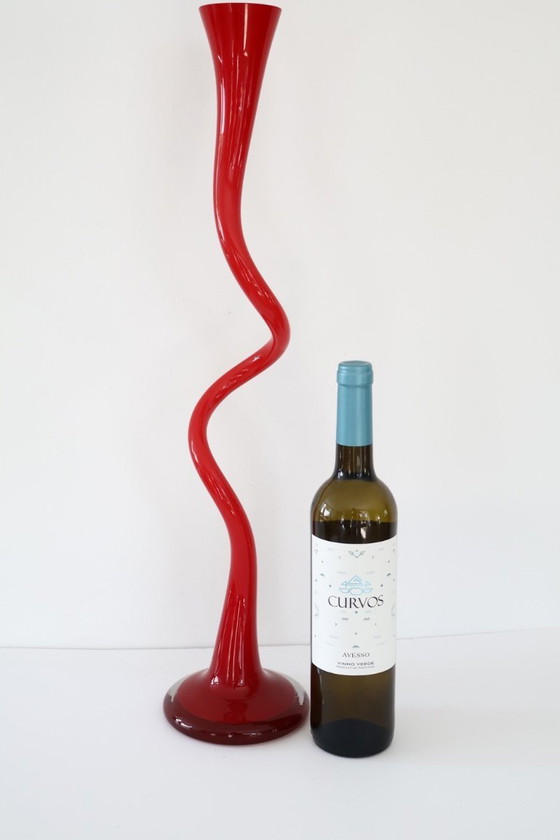 Image 1 of Vintage vase red Pavali