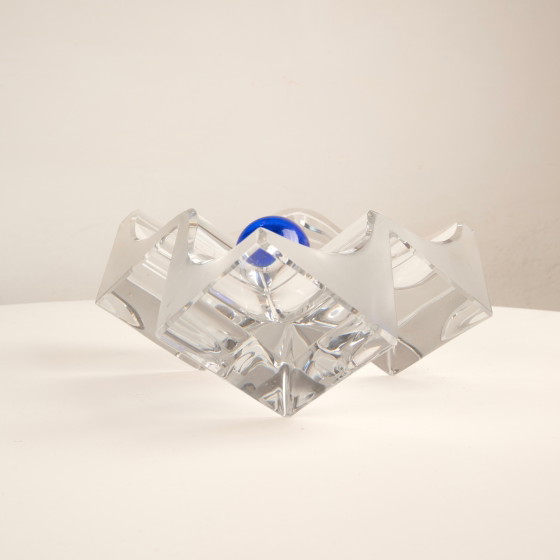 Skulpturaler Roc Vide-poche von Daum France, 1980 – Tischdekoration, Crystal (photo 15 of 26)
