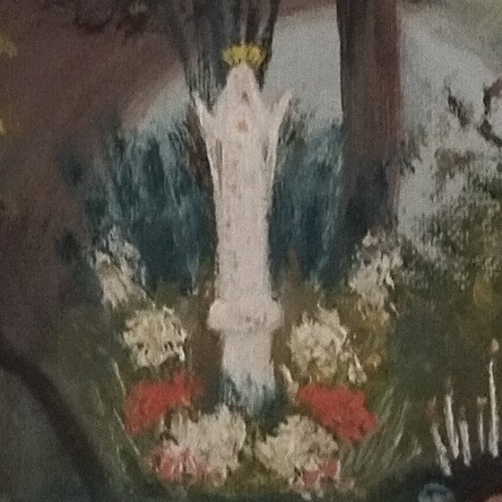 Image 1 of Pittura naif. Lourdes