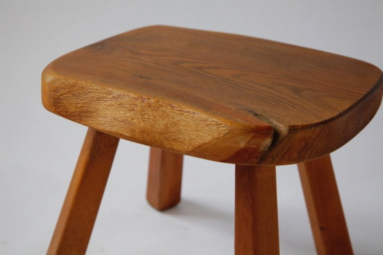 Set von antiken, handgefertigten Hockern, Belgien, 20. Jahrhundert – Atelier Andre Smalle, Wood (photo 7 of 9)