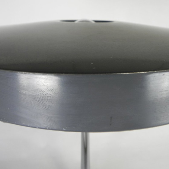 Desk lamp model Timor by Louis Kalff for Philips, 1960s, Table lamps, Metal, Chrome, Grey, Mid Century Modern (photo 9 of 15)