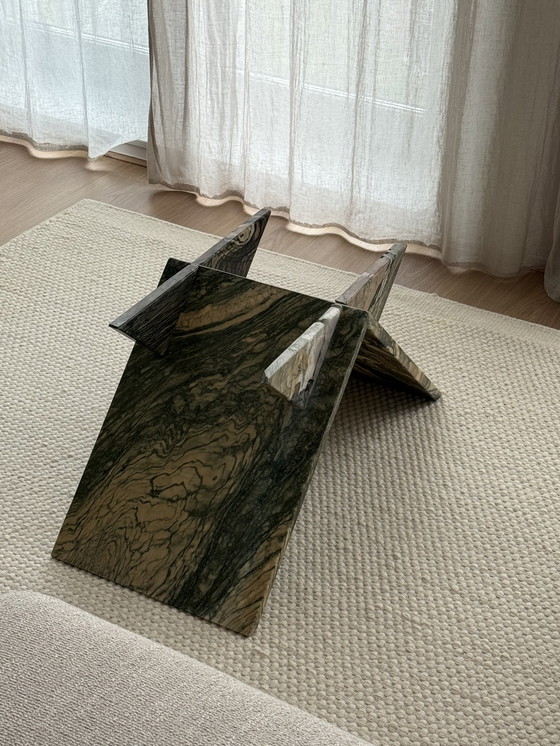 Image 1 of Tavolino da caffè in marmo vintage