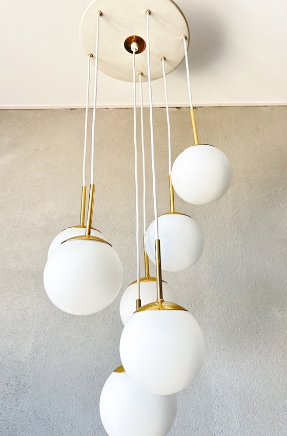 Image 1 of Lampe cascade Doria vintage