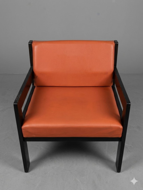 Image 1 of Vintage lounge stoelen uit backstage Trix Antwerpen - set van 2