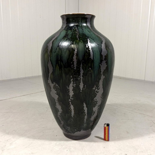 Large Special Floor Vase From West Germany 1960's – vazen, Ceramic (photo 2 of 13)