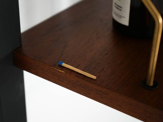 Image 1 of Teak wall unit PS System, Danish design, 1960s, manufactured by Randers Møbelfabrik