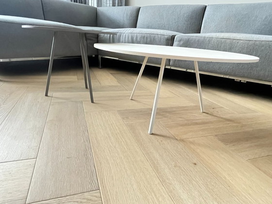 Image 1 of Metaform salontafelset – model DP (wit + grijs) – keramiek